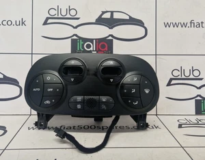 Fiat 500 Climate Control Heater Control Panel in Black 735576409 - Picture 1 of 5