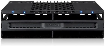 ICY DOCK 4 Bay 2.5 SAS/SATA SSD/HDD Tool Free Mobile Rack for 5.25" |...  - Image 1 of 4