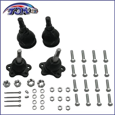 4x Front Lower & Upper Ball Joint for Chevrolet C1500 C2500 TAHOE GMC Yukon - Image 1 of 4