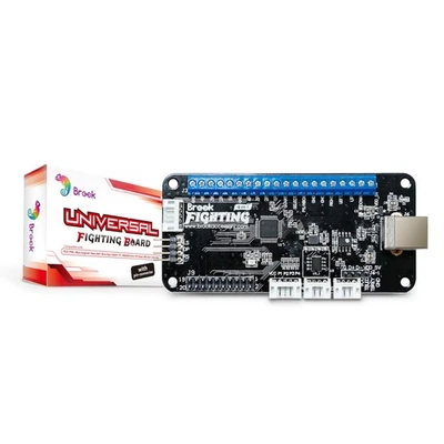 Brook Universal Fighting Board UFB - Pre-Installed Header Version, Arcade Sti... - Image 1 of 4