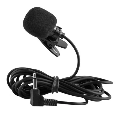 ESSGOO 3.5mm Externe Microphone Mik Mikrofon Für Autoradio Navigation PC DVD - Bild 1 von 4