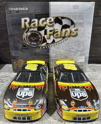2001 Dale Jarrett #88 UPS Race the Truck 1/24 Action NASCAR Diecast Brushed Set - Image 1 of 4