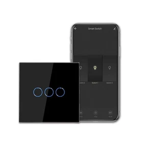 WiFi Smart Black Light Switch Work with Alexa Google Assistant Multi-Way Control - Picture 1 of 5