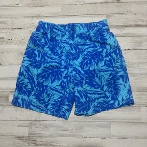 Boys COLUMBIA PFG Omni-Shade Blue swordfish tropical Swim Shorts trunks medium M - Picture 1 of 16