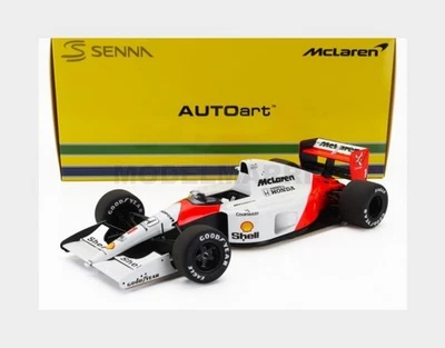 AUTOART 89140 McLAREN - F1 MP4/6 HONDA N 1 WORLD CHAMPION 2nd JAPAN GP AYRTON SE - Immagine 1 di 2