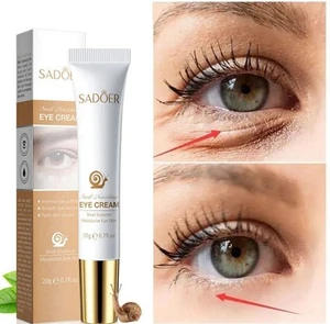 Instant Remove Wrinkle Eye Cream Eye Bags Dark Circles Anti Puffiness Firm Serum - Picture 1 of 8