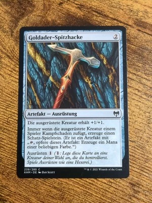Magic The Gathering Kaldheim Goldader Spitzhacke C 239/285KHM-DE NM - Bild 1 von 2