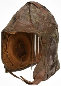 WWI US Army Aviator's Flight Helmet - Bild 1 von 13