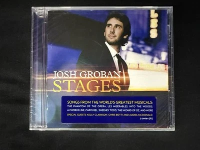 JOSH GROBAN STAGES FEAT KELLY CLARKSON CHRIS BOTTI & AUDRA MCDONALD NEW CD 2015 - Image 1 of 4