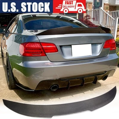 Alerón trasero de carbono real para BMW E92 cupé 328i 335i M3 E92 2005-2013 Foto 1 de 4