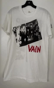Vintage Vain Rock Band Weiß Herren Kurzarm T-Shirt Screen Stars Gr. XL - Bild 1 von 7