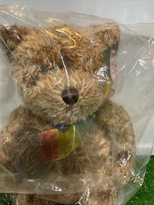 Gotta Getta Gund Bear Still Sealed NIB Brown Teddy Bear Plush Stuffed Animal 16" - Picture 1 of 12