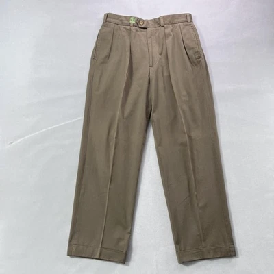 Bills Khakis Pants Mens 36 Khaki Pleated Front Cuffed Chino Classic Made USA M1P - Image 1 of 4