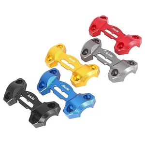 Manillar CNC Barra de grasa Elevadores Montaje Abrazadera Cubierta superior PARA YAMAHA MT-09 2014-2016 - Imagen 1 de 12