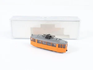 Kato N 14603 Elektro-Triebwagen Straßenbahn Arbeitswagen orange - Bild 1 von 8