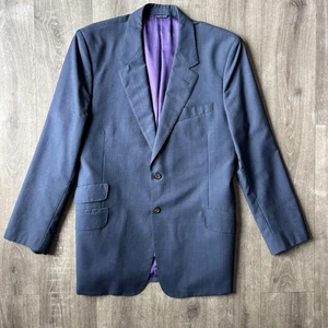 Vintage Paul Smith Made In Italy Men’s Suit Jacket Navy The Byard 40in Chest - Picture 1 of 21