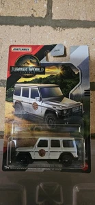 2025 Matchbox Jurassic World Rebirth '14 Mercedes-Benz G-Class G550 WHITE | FSC - Bild 1 von 1