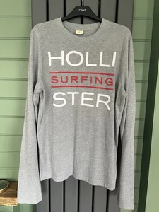 Hollister Men's Long Sleeve T-Shirt Size Large - Picture 1 of 6