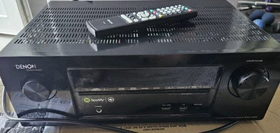 Denon AVR X1100W/7x 145W/WLAN/Bluetooth/4K/HDMI/Spot- Display + 1 Eingang defekt - Bild 1 von 4