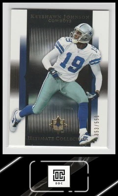 2005 Upper Deck Ultimate Collection #25 Keyshawn Johnson #/550 - Image 1 of 2