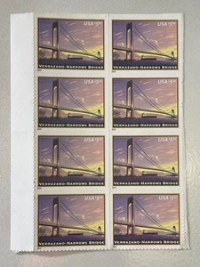 4872 VERRAZANO-NARROWS BRIDGE priority Mail VF/MNH FV $5.60 2014 8 Stamps Total - Picture 1 of 2