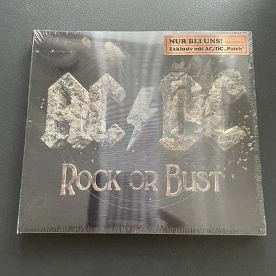 AC/DC  💿 Rock Or Bust - Exklusive Edition mit AC/DC "Patch" Neu & OVP - Bild 1 von 3