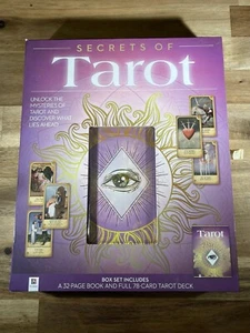 Secrets of Tarot 32 Page Instruction Book & 78 Full-sized Tarot Card Deck New - Picture 1 of 3