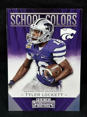 2015 Panini Contenders School Colors Tyler Lockett  #38 Kansas State University - Image 1 of 3