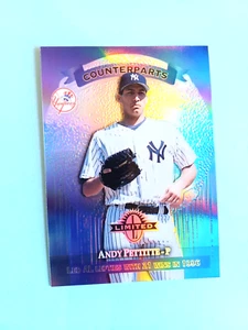 1997 LIMITED ANDY PETTITTE DENNY NEAGLE #34 LIMITED EXPOSURE PARALLEL NY YANKEES - Picture 1 of 2