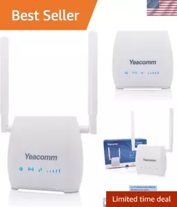 4G LTE Modem Router with Sim Card Slot,Unlocked 3G 4G Wi-Fi Hotspot Wireless ... - Picture 1 of 8