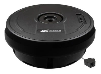 ESX V1100A-V2 Aktive Active Subwoofer Bass für Reserverad Mulde Felge Kofferraum - Bild 1 von 4