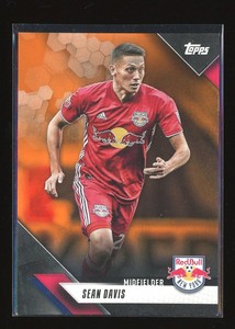 2019 Topps MLS #156 Sean Davis ORANGE 3/25 New York Red Bulls