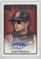 2017 Panini Donruss NASCAR Significant Signatures Kurt Busch #S-KU Auto