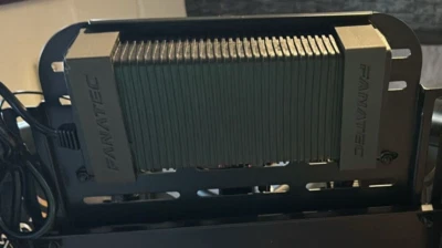 Fanatec Zubehör AC-Adapter Netzteil Halter  + QR2 Wandhalterung Wallmount SET - Bild 1 von 3