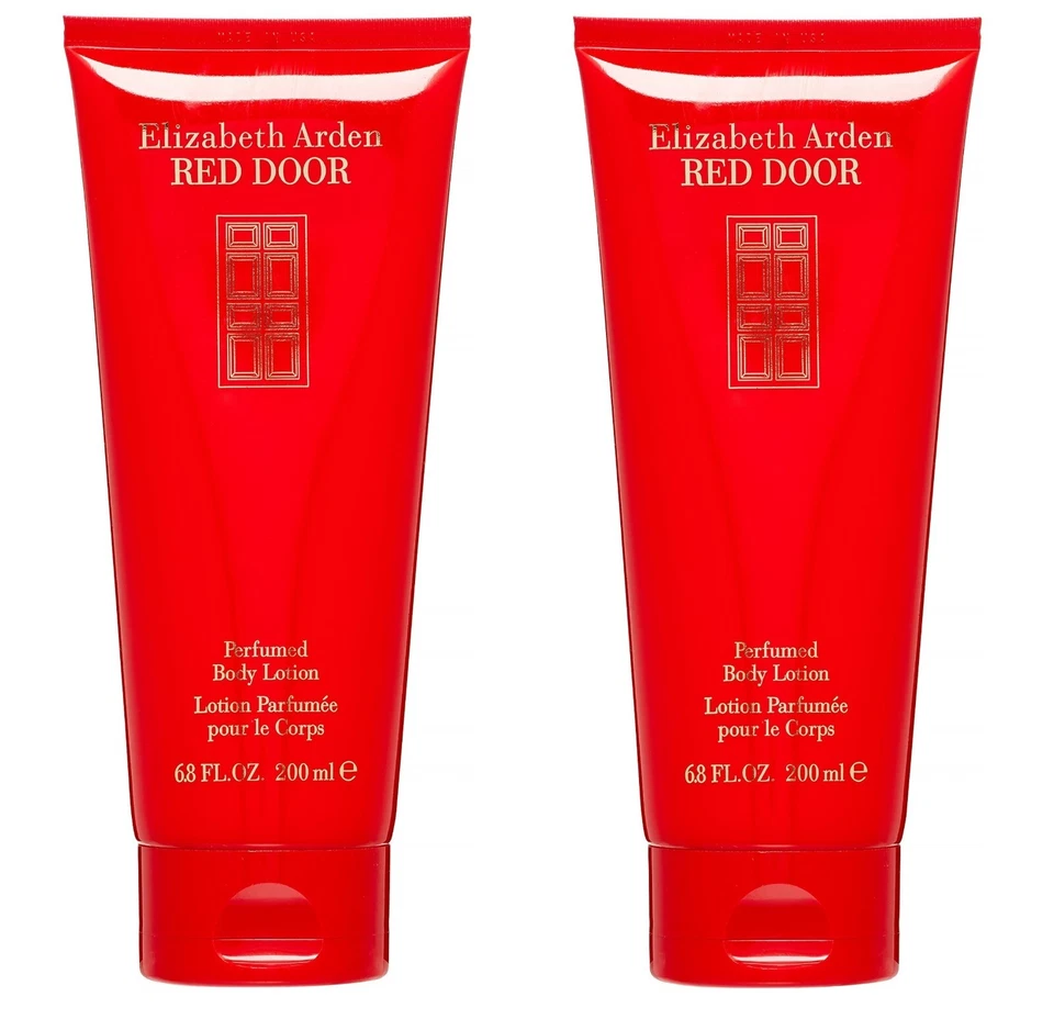 *УПАКОВКА ИЗ 2* RED DOOR от ELIZABETH ARDEN для женщин парфюмированный лосьон для тела 6,8 унц - Изображение 1 из 1