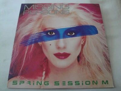 Spring Session M MISSING PERSONS VINYL LP ALBUM 1982 CAPITOL RECORDS - Image 1 of 2