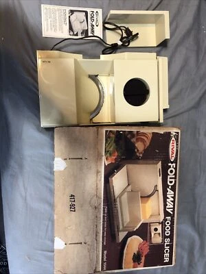 Cortadora de alimentos plegable RIVAL Delicatessen modelo 1044, carne queso vegetal - PROBADA Foto 1 de 4