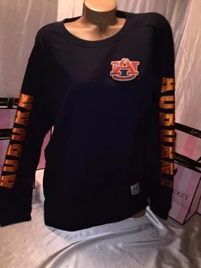 Victorias Secret PINK Auburn Tigers Sweatshirt Crewneck Small - Picture 1 of 2