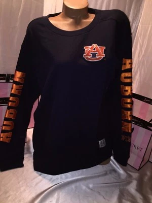 Sudadera Victoria's Secret ROSA Castaño Rojizo Tigres Cuello Redondo Pequeña Foto 1 de 2