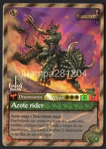 AZOTE RIDER #9 CROMO FANTASY RIDERS 3 EL RESURGIR DE LOS DRAGONES 2021 PANINI - Imagen 1 de 2