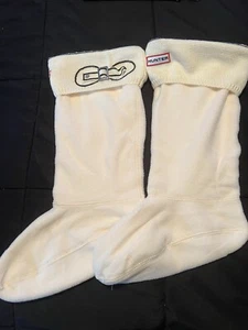 Hunter Fleece Welly Socks: Size 7-9 US) 3a-43(EU) New - Picture 1 of 4