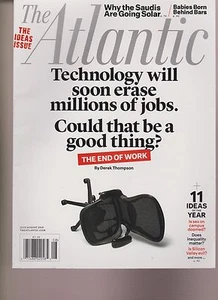 THE ATLANTIC MAGAZINE JULY/AUGUST 2015, NEW NO LABEL. - Picture 1 of 1