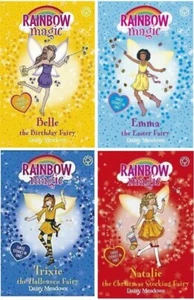 NEW PACK x 4 RAINBOW MAGIC SPECIAL EDITIONS Belle Birthday Emma Easter Christmas - Picture 1 of 1