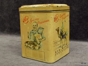 antike Deutsche Blechdose **Avo Gewürz Präparate**  Vintage Tin Box ca 1940  - Picture 1 of 1