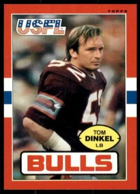 1985 Topps Usfl #50 Tom Dinkel - Image 1 of 2