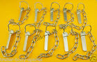 Free Uk Post - 10 X Flat Sword Cotter Pin & Chain - Trailer And Horse Box