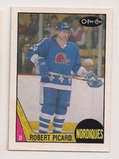 1987-88 OPC #248 ROBERT PICARD QUEBEC NORDIQUES O-PEE-CHEE
