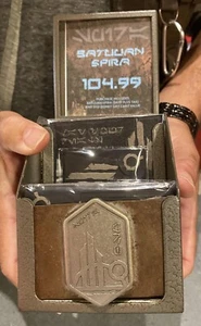 Disney Star Wars Galaxy’s Edge Metal Gift Card Coin Rose Gold Batuuan Series 3 - Picture 1 of 4
