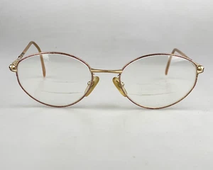Christian Dior Eyeglasses Frame Only mod. CD3570 47Q Gold Plated Austria Vintage - Picture 1 of 12