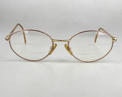 Armação de óculos Christian Dior somente mod. CD3570 47Q Vintage Áustria Banhado a Ouro - Imagem 1 de 4